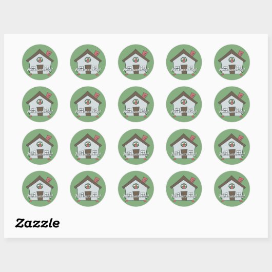 Huis Stickers (Vel)