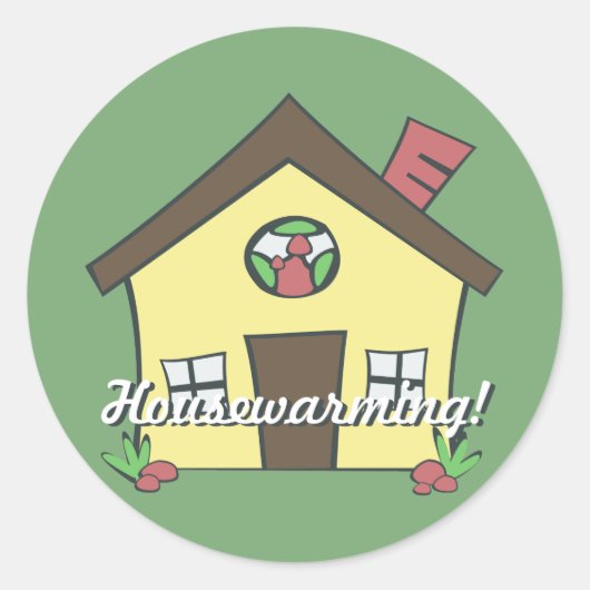 Huis Stickers (Voorkant)