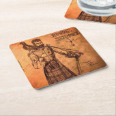 Huis Strimel Onderzetters (Schuin)