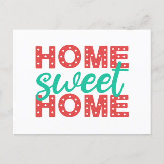 Huis Sweet Home | Huisverwarming | Familie | Briefkaart