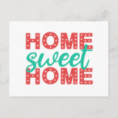Huis Sweet Home | Huisverwarming | Familie | Briefkaart (Voorkant)