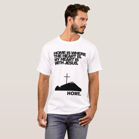 Huis T-shirt (Voorkant volledig)