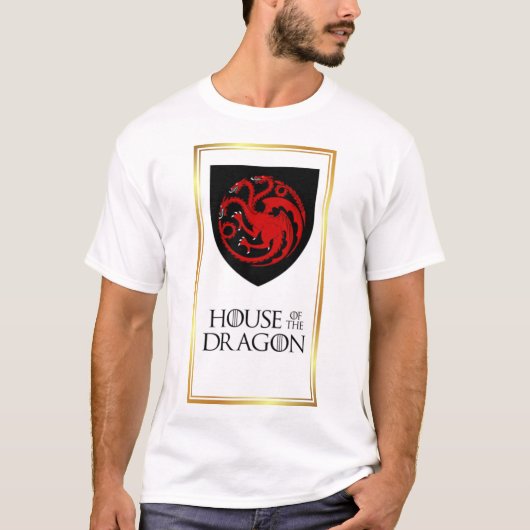 "Huis Targaryen: Dragon's Roar T-shirts" T-shirt (Voorkant)