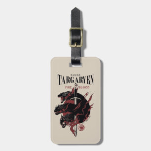 Huis Targaryen - Vuur & Bloed Bagagelabel