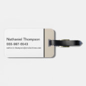 Huis Targaryen - Vuur & Bloed Bagagelabel (Achterkant horizontaal)