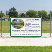 Huis te huur aanpassen Lease met Afbeelding Banne Spandoek (Insitu)
