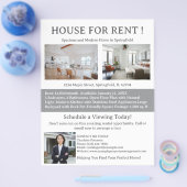 Huis te huur flyer (Enkel)