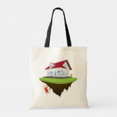 Huis te koop Canvas tas (Achterkant)