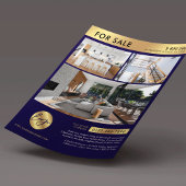 Huis te koop Huur Vastgoed Marketing Marine & Goud Flyer