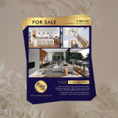 Huis te koop Huur Vastgoed Marketing Marine & Goud Flyer