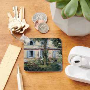 Huis te Rueil door Edouard Manet Sleutelhanger