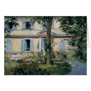 Huis te Rueil van Edouard Manet