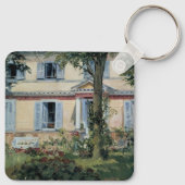 Huis te Rueil van Edouard Manet Sleutelhanger (Achterkant)