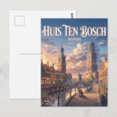 Huis Ten Bosch Japan Briefkaart (Voorkant / Achterkant)