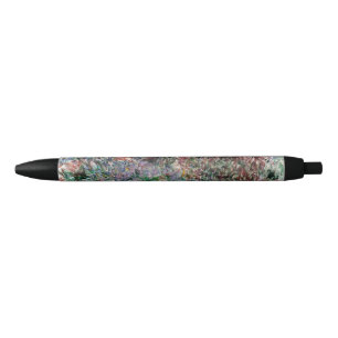 Huis tussen de rozen door Claude Monet Zwarte Inkt Pen