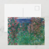 Huis tussen de rozen, Monet Briefkaart (Voorkant / Achterkant)