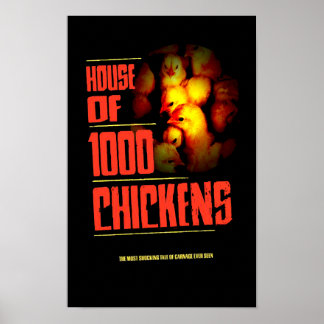 HUIS VAN 1000 KIKENS POSTER