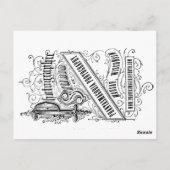 Huis van Afdelingen, kabinetskaart Briefkaart (Achterkant)