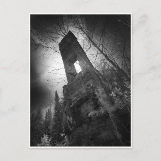 Huis van Afdelingen, kabinetskaart Briefkaart (Voorkant)