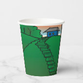 Huis van Afgevaardigden Papieren Bekers (Voorkant)