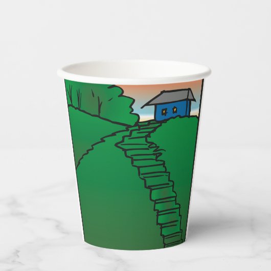 Huis van Afgevaardigden Papieren Bekers (Voorkant)