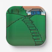 Huis van Afgevaardigden Papieren Bordje (Voorkant)