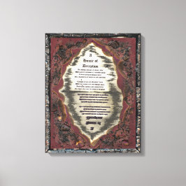 Huis van Afleiding Canvas Afdruk