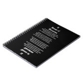 Huis van Afleiding Notitieboek (Linkerzijde)