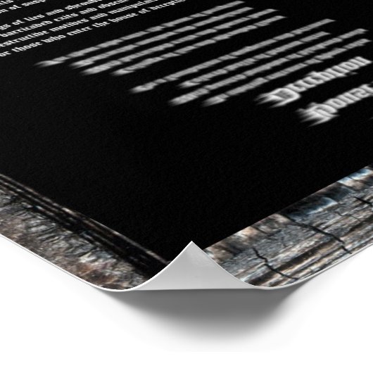 Huis van Afleiding Poster (Hoek)