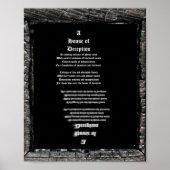 Huis van Afleiding Poster (Voorkant)