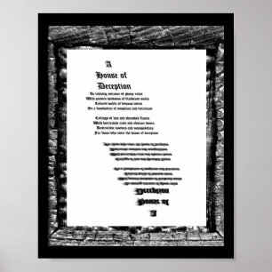 Huis van Afleiding Poster