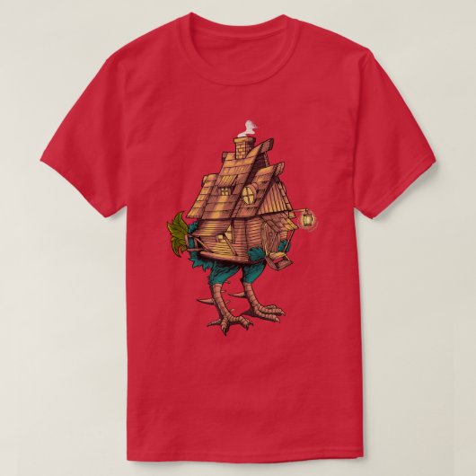 Huis van Baba Yaga T-shirt (Design voorkant)