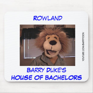 Huis van Bachelors Rowland muispad Muismat