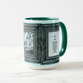 Huis van bestemming mok (Voorkant rechts)