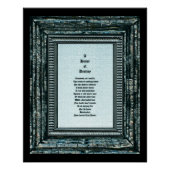 Huis van bestemming poster (Voorkant)