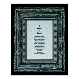 Huis van bestemming poster