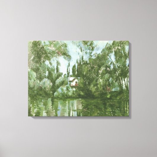 Huis van de Banken van de Marne, 1889-1990 Canvas Afdruk (Voorkant)