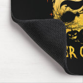 Huis van de Boze en Haar Kat Grappige Heks Hallowe Muismat (Hoek)