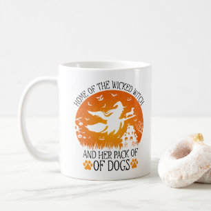 Huis van de Boze Heks en Haar Meute Honden Cool Koffiemok