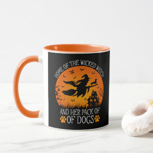 Huis van de Boze Heks en Haar Meute Honden Cool Mok