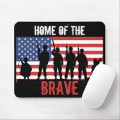 Huis van de Brave Mousepad Muismat (Met muis)