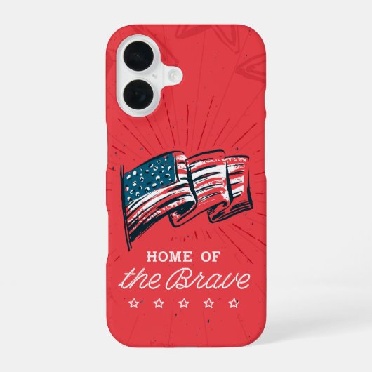 Huis van de dappere iPhone 16 hoesje (Achterkant)