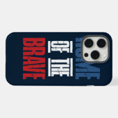 Huis van de dapperen iPhone hoesje (Achterkant horizontaal)