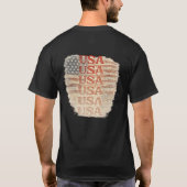 huis van de dapperen t-shirt (Achterkant)
