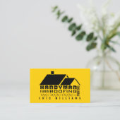 Huis van de diensten reservedekking  visitekaartje (Staand voorkant)