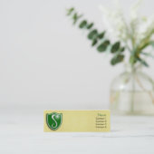 Huis van de dienstprofielkaart mini visitekaartje (Staand voorkant)