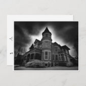 Huis van de dood, kabinetskaart briefkaart (Voorkant / Achterkant)