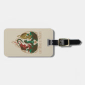 Huis van de Draak | Drakenschild Bagagelabel (Voorkant horizontaal)