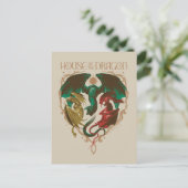 Huis van de Draak | Drakenschild Briefkaart (Staand voorkant)
