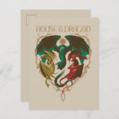 Huis van de Draak | Drakenschild Briefkaart (Voorkant / Achterkant)